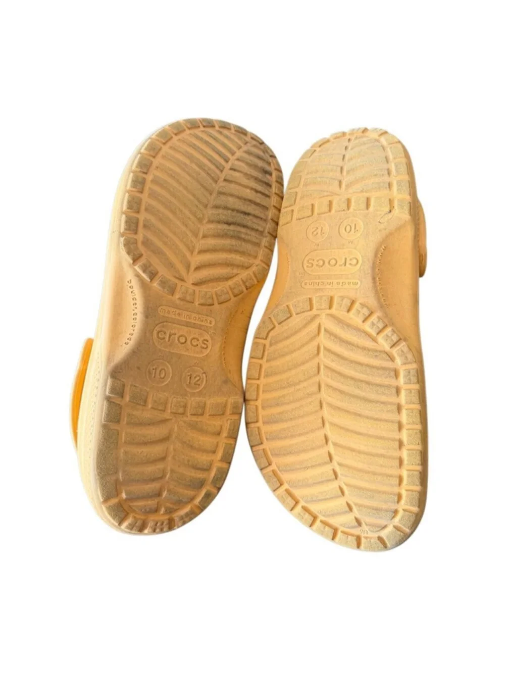 Justin Bieber x Crocs Drew House Classic Clog Yellow Limited Edition size 10